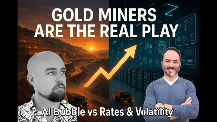 Time Compass episode about gold miners, rates, and volatility